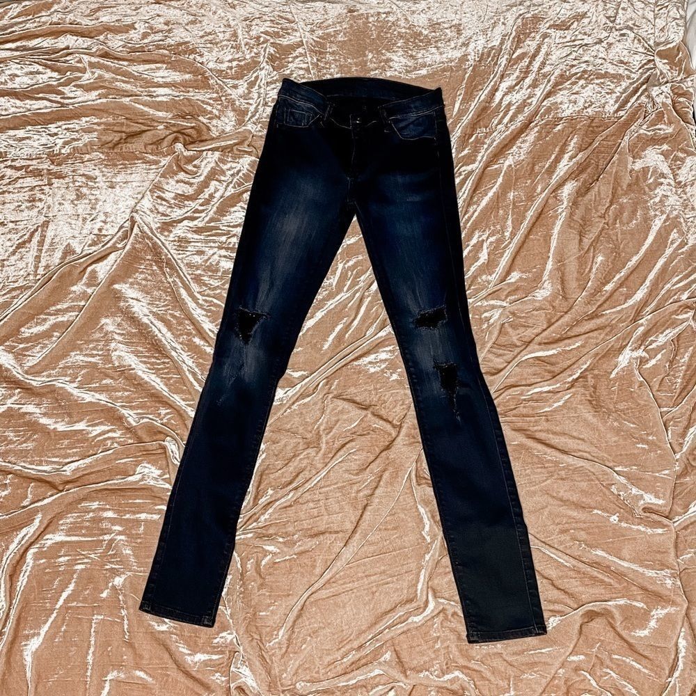 Black orchid skinny Jean